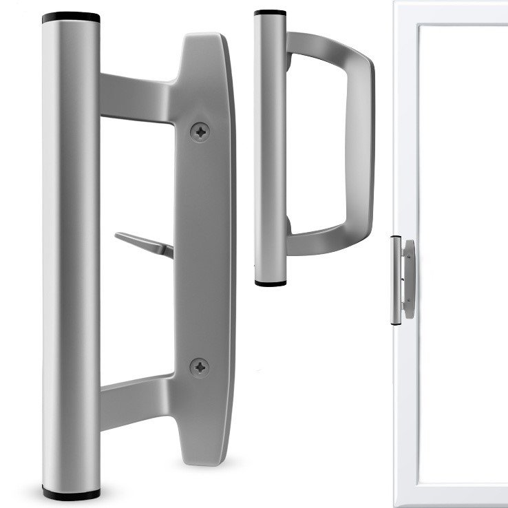 Straight Handle Design, No Key –Silver