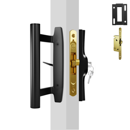 Straight Handle Design, Whith Key –Black